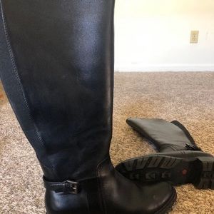 Blondo Black wide calf boots 6.5